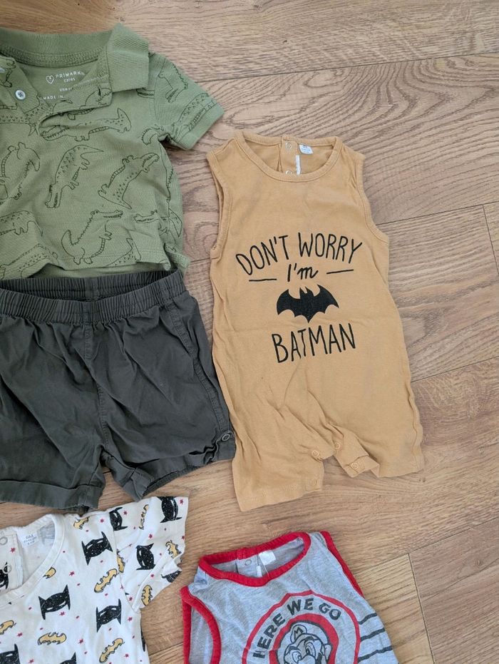 Lot de vêtements bébé garçon été 6 mois - photo numéro 7
