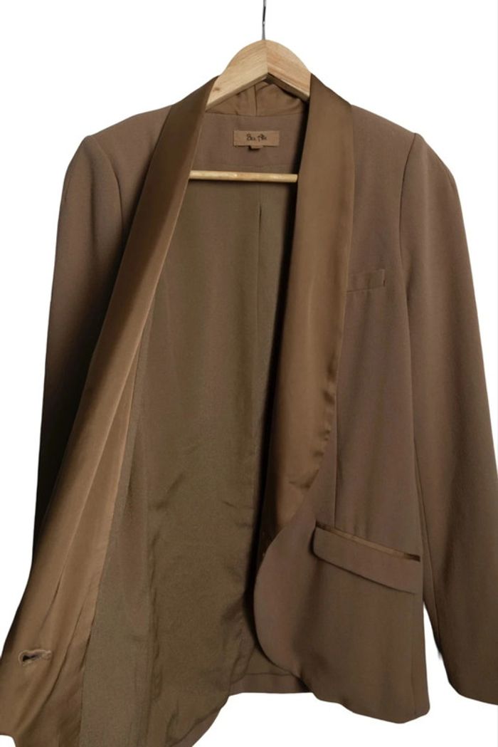 Blazer chic bi matière Bel Air – Taille S - photo numéro 7