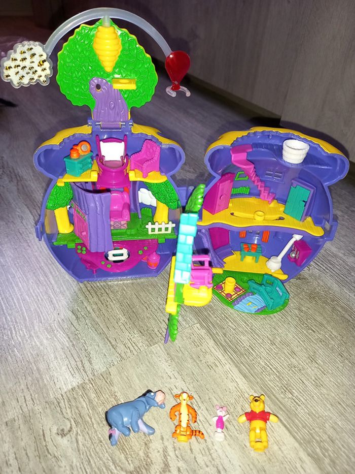 polly pocket bluebird winnie l'ourson année 1998