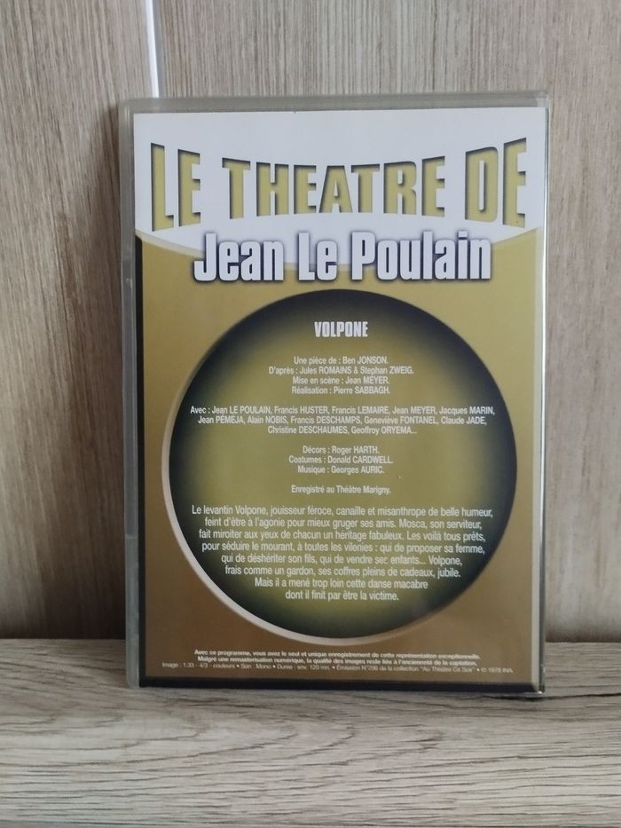 Le théâtre,Volpone dvd - photo numéro 3