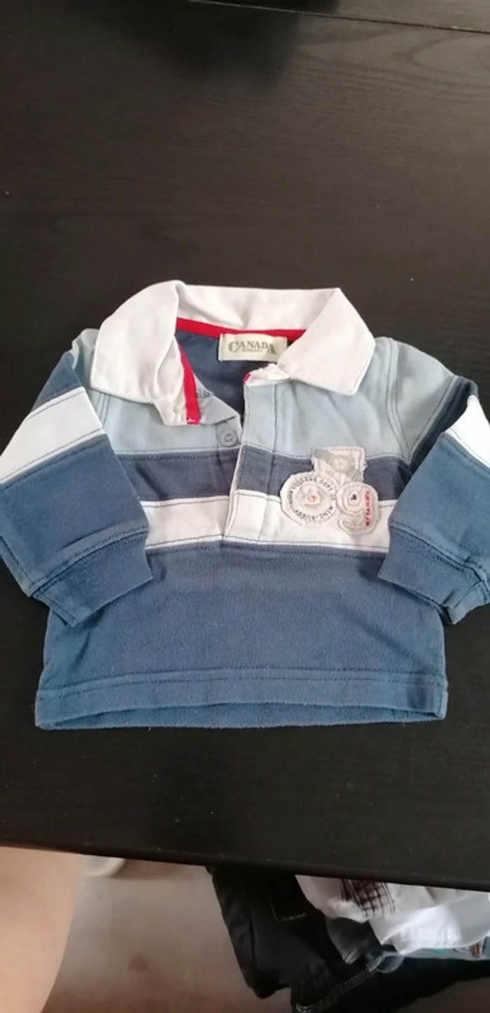 Polo manches longues