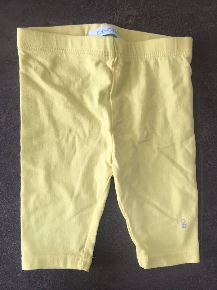 Leggings court Okaïdi 6 mois.