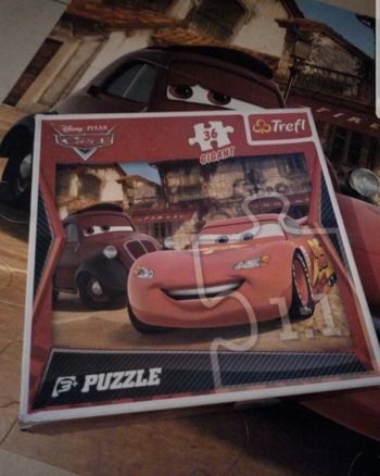 🧩 GÉANT Cars +3ans