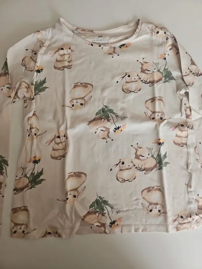 Top à manches longues en jersey H&M