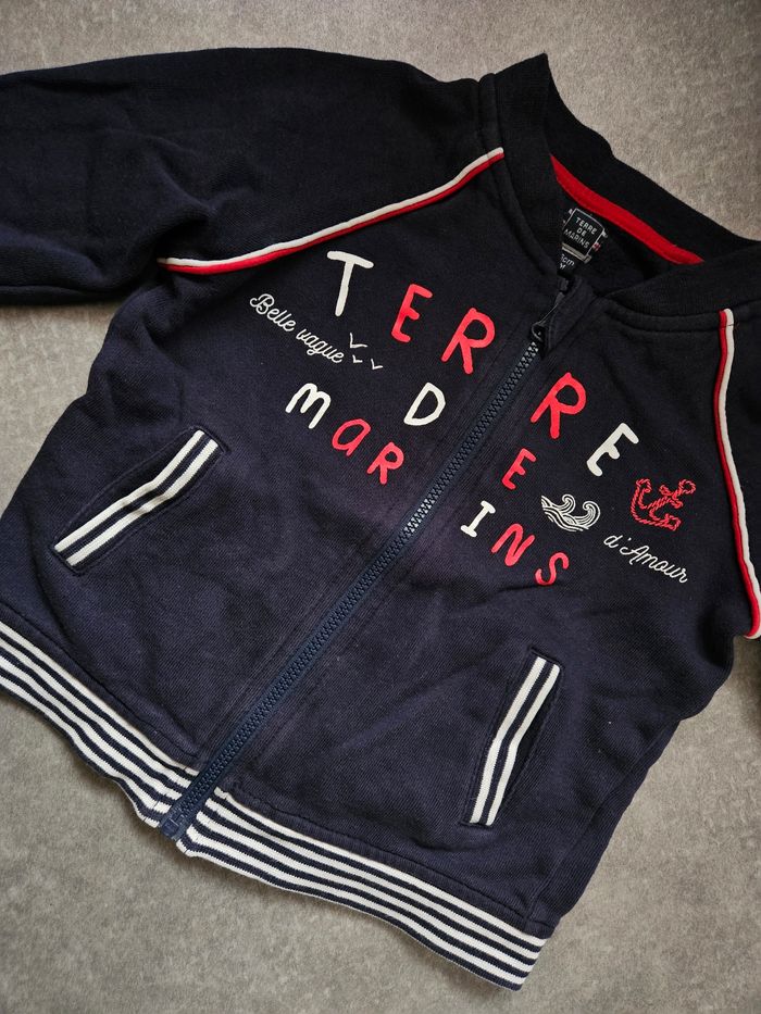 Gilet terre de marin 23 mois - photo numéro 2