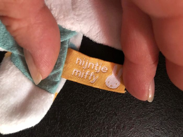 Doudou lapin miffy - photo numéro 2
