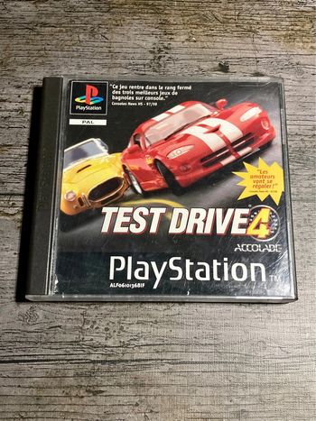 Test Drive 4 Jeu PS1 Complet PAL FR Sony