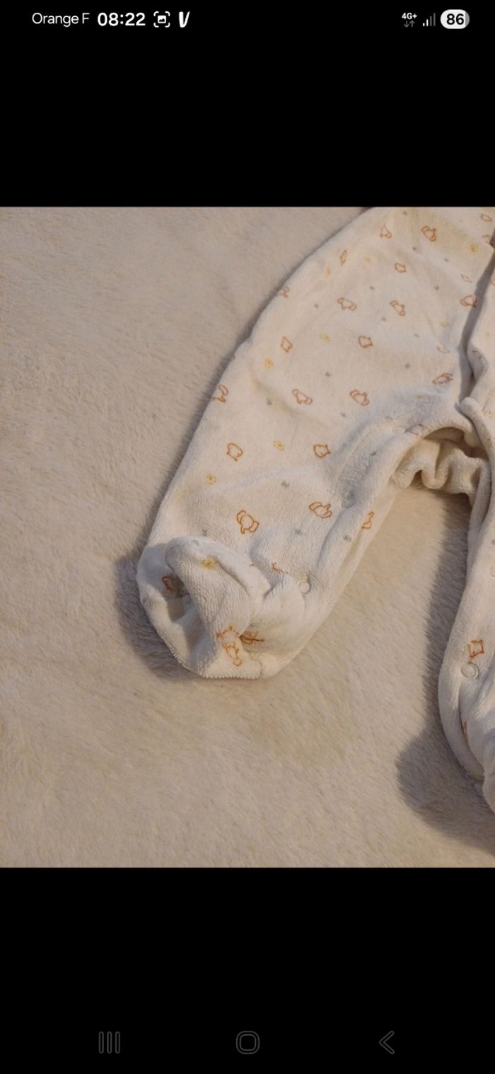 Pyjama bébé taille 3 mois - photo numéro 3