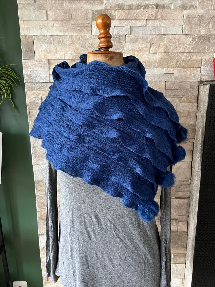 Snood bleu - photo numéro 6