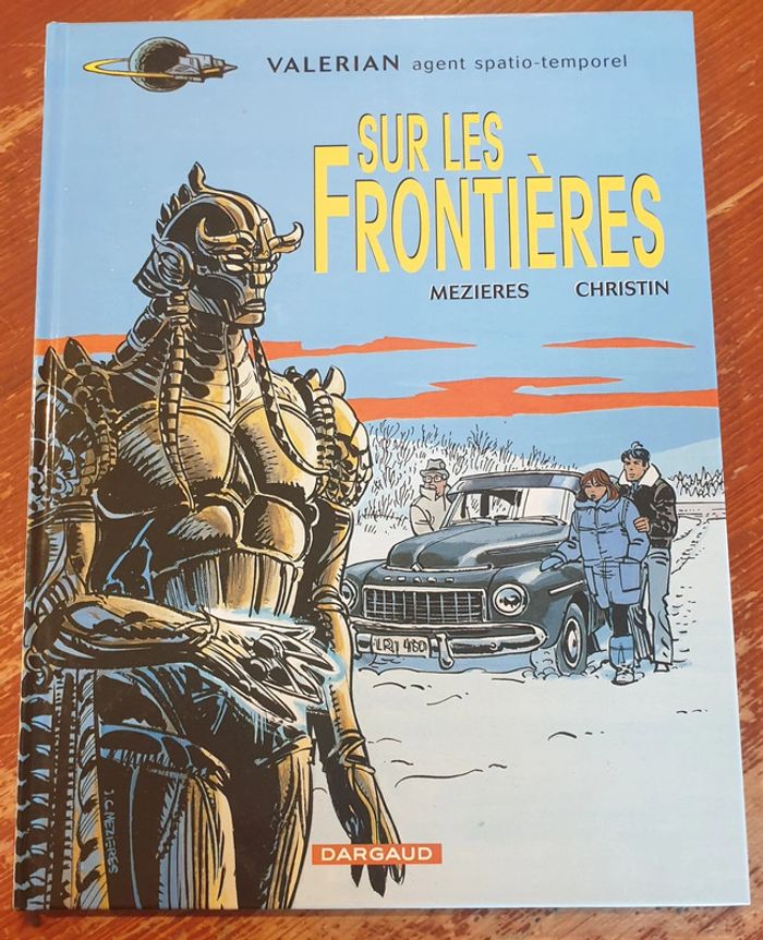 BD Valerian - Agent spatio temporel - sur les frontières- tome 13