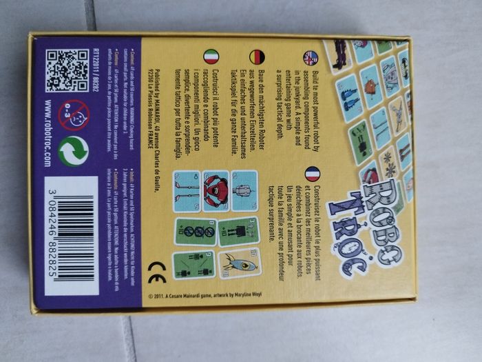Jeu de cartes Robot Troc à partir de 7 ans - photo numéro 3