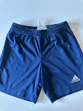 Short de foot Adidas bleu Taille 7/8 ans