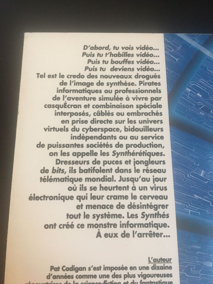 Livre les synthèretiques SF - photo numéro 3
