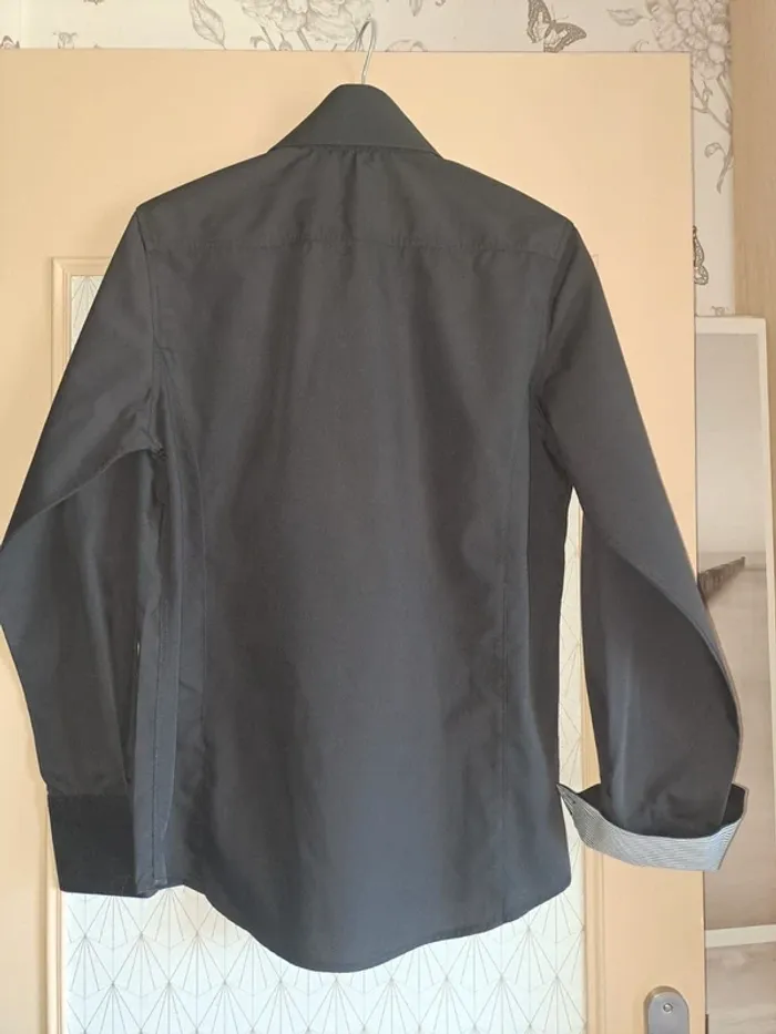 Chemise neuve homme noire Terance Kole L - photo numéro 5
