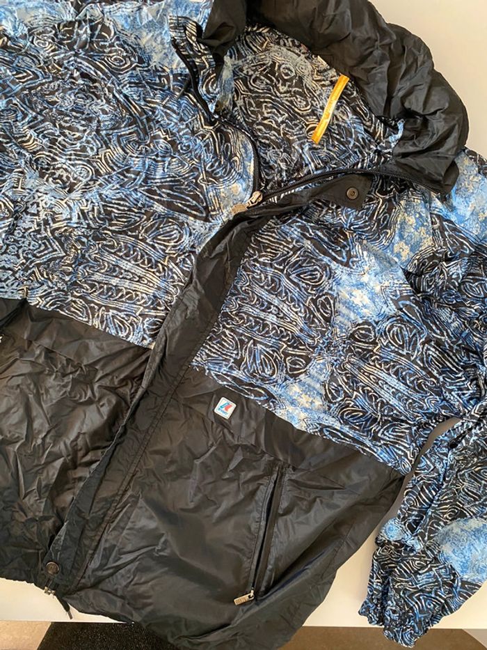 Kway vintage taille L banane mixte imperméable k-way - photo numéro 2