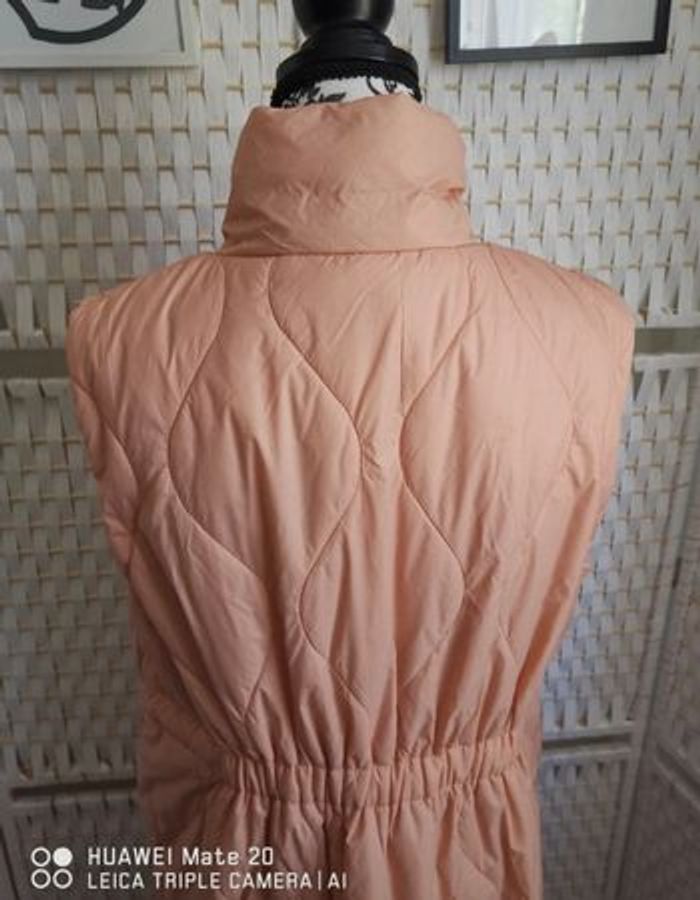 💕Jolie Doudoune longue sans manches Rose  Rinascimento - femme Taille M/ 38 💕 - photo numéro 5