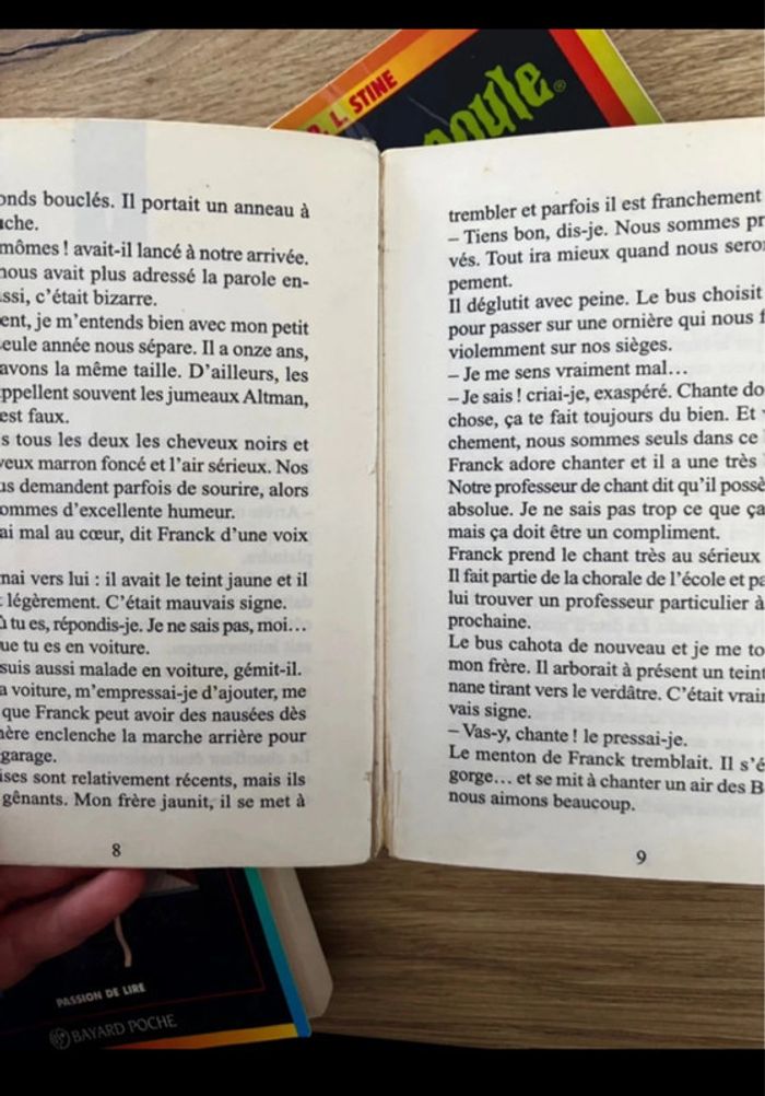 Lot de 4 Livres de la Collection Chair de Poule Enfants-Ados/Possibilité de prendre à l’unité - photo numéro 9