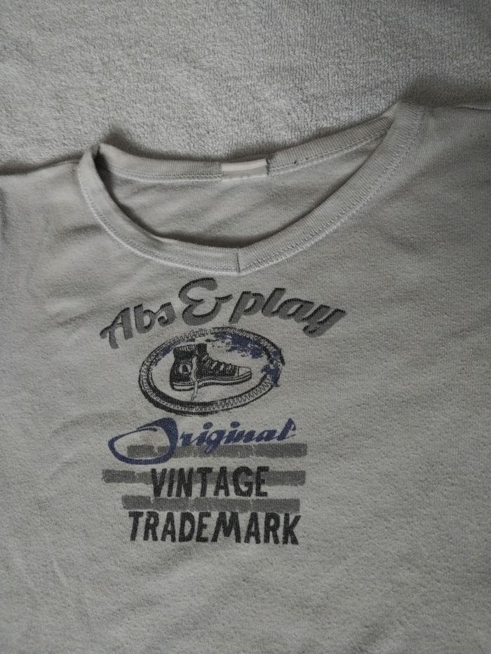 Sous t shirt blanc absorba 10 ans - photo numéro 2