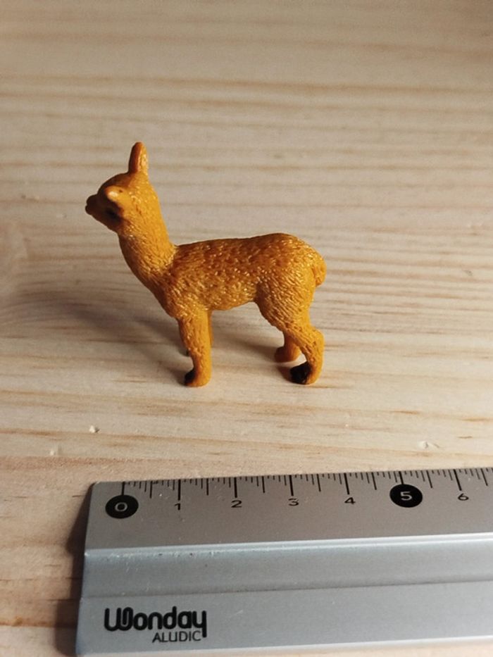 Schleich jeune lama marron Figurine animal d'Amérique du sud - photo numéro 4