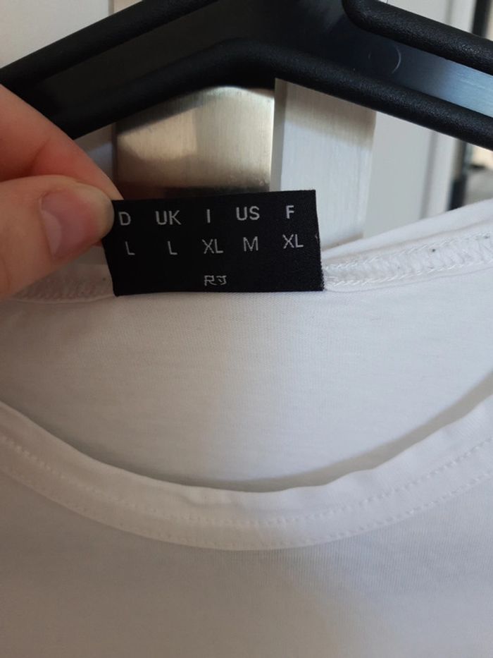 Tee-shirt blanc Esprit taille L/XL TBE - photo numéro 4