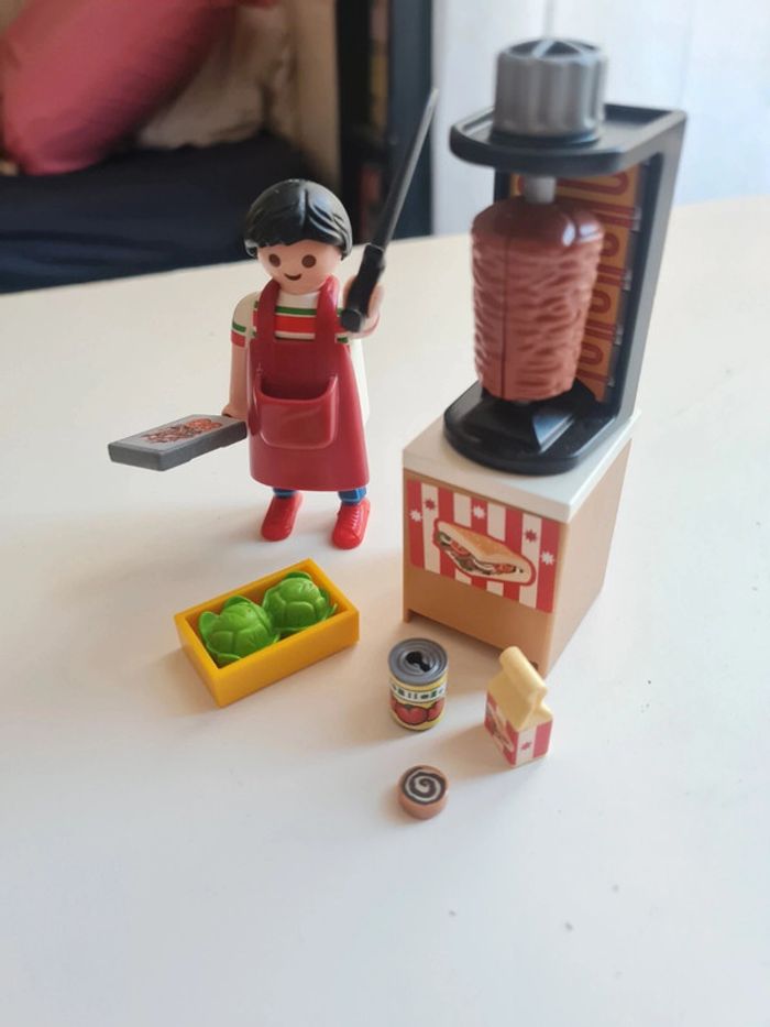 Playmobil 9088: vendeur de kebab complet - photo numéro 3