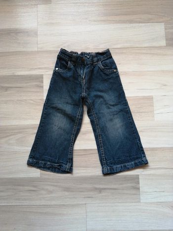 Jean ceinture réglable 2 ans