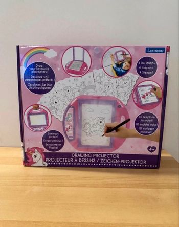 projecteur à dessins lexibook licorne neuf