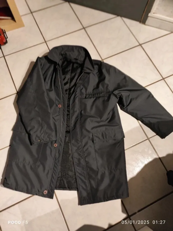 Veste taille XXL noir grande taille Alain Manoukian