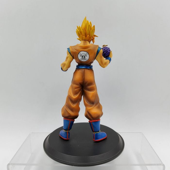One Piece x Dragon Ball Kai Crossover DX Figure – Son Goku & Monkey D. Luffy - photo numéro 3