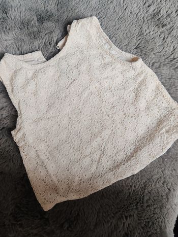 Haut dentelle h&M