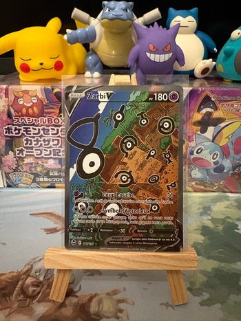 Carte Pokémon officielle Zarbi alternative - tempete argentée 
