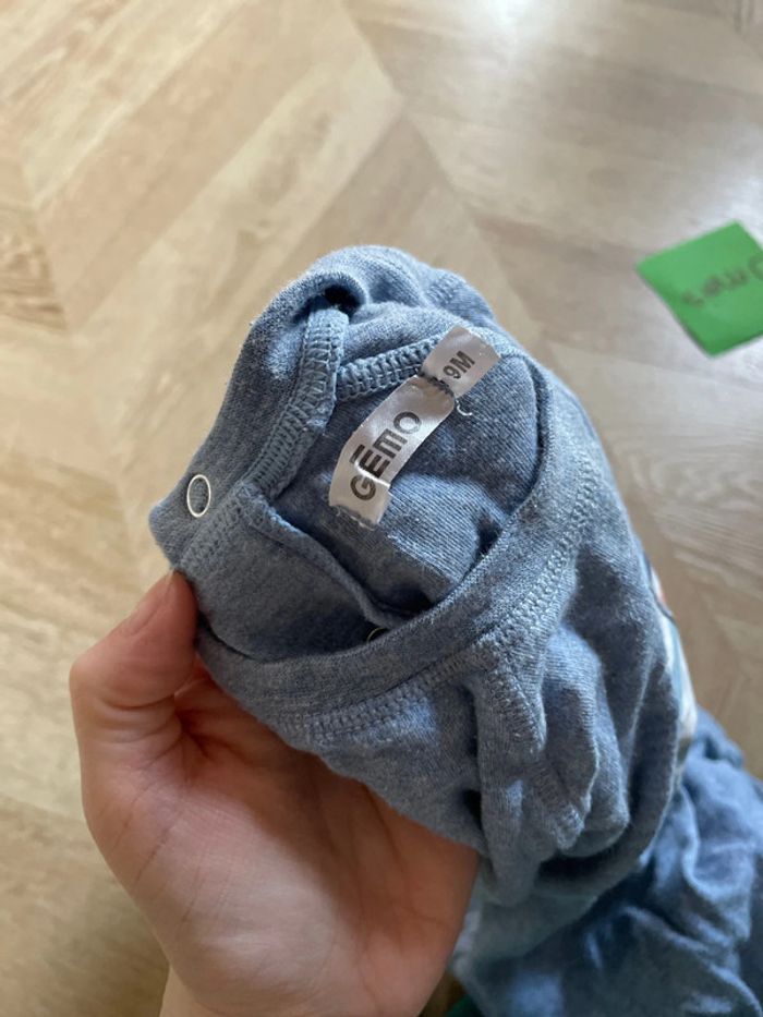 Pyjama une pièce sans pied 9 mois Gemo - photo numéro 4