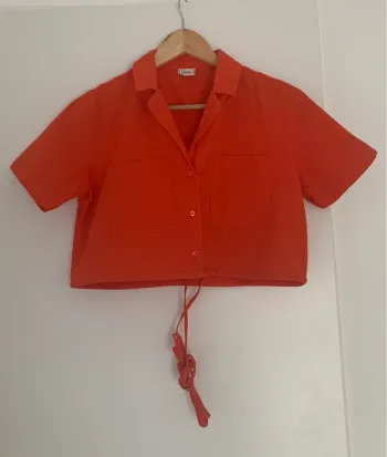 Chemise orange