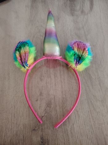 Serre-tête Licorne Multicolore
