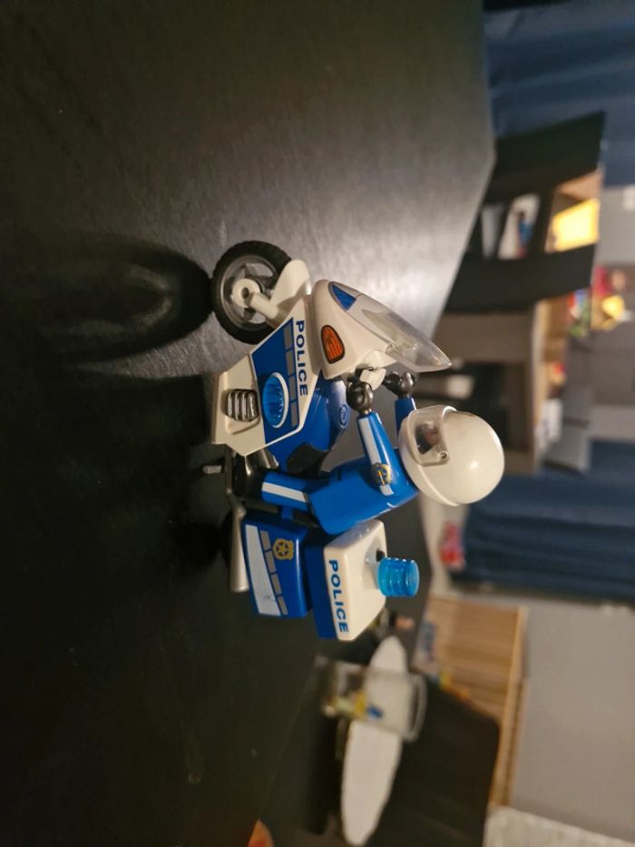 Policier motard playmobil 6923 - photo numéro 2