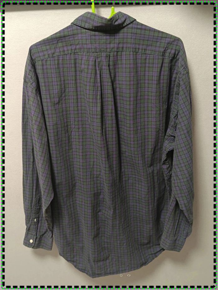Chemise Ralph Lauren Vichy Vert & Violet - Vintage Y2K - photo numéro 8