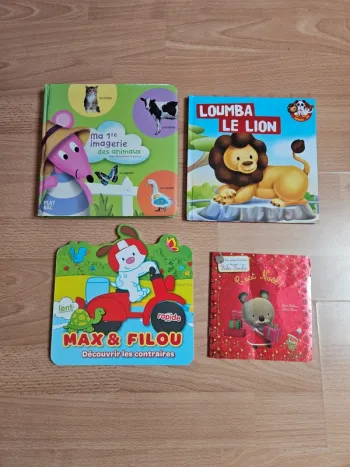 Lot 4 livres bébé