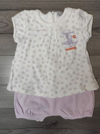 Combinaison bébé fille
