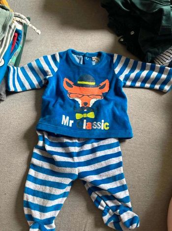 Ensemble renard 3mois neuf