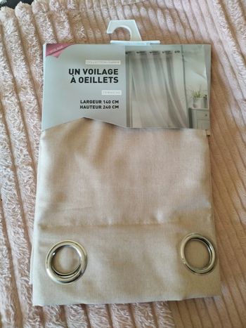 Voilage beige