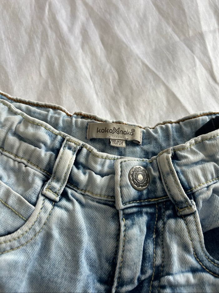 Short en jean bleu clair - photo numéro 3