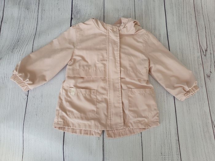 Manteau mi saison  18 mois kiabi rose poudré