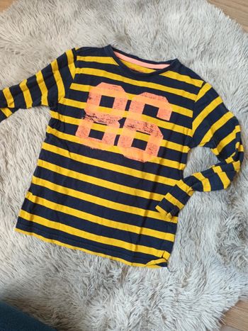 Tee-shirt à rayures dpam taille 6 ans