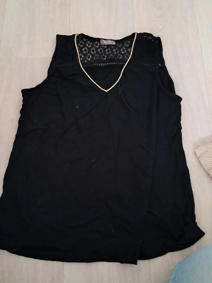 Débardeur femme noir