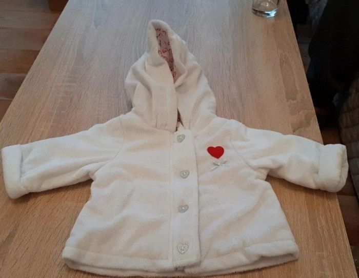 Gilet en polaire 1 mois - 54 cm orchestra