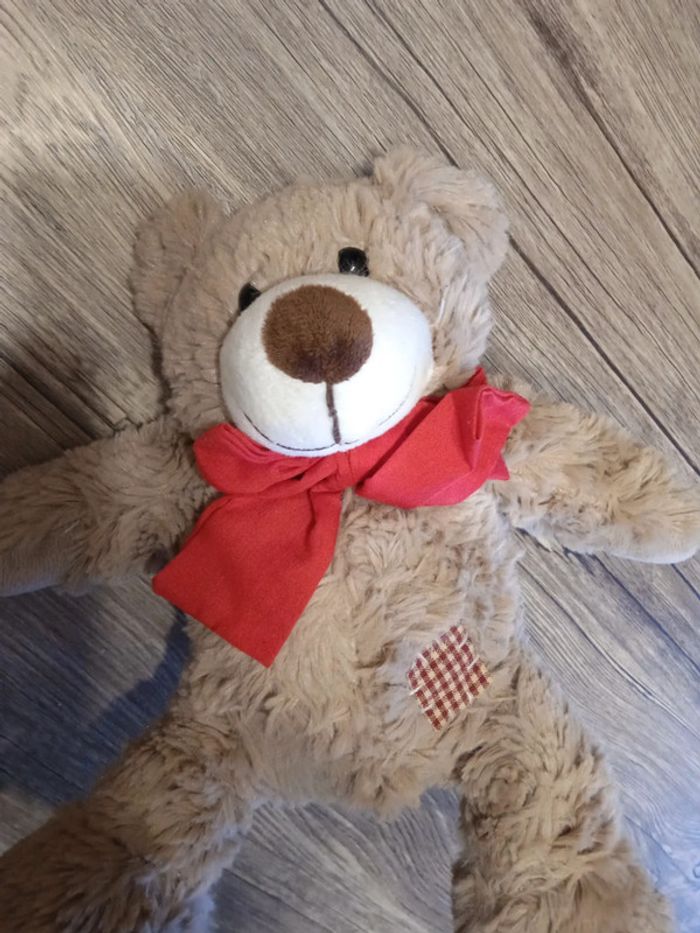 Peluche Ours hauteur 30 cm - photo numéro 3