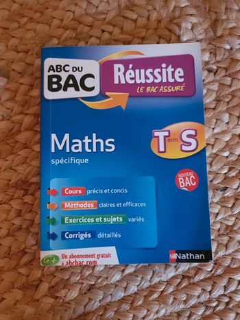 Mathématiques Tle S Spécifique