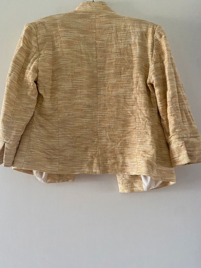 Blazer manches 3/4 Camaïeu Taille 38 - photo numéro 2