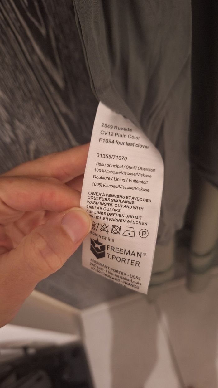 Robe longue bohème à bretelles fines kaki - photo numéro 8