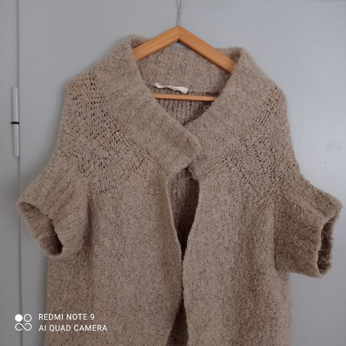 Gilet beige mohair Zara t38 - photo numéro 2
